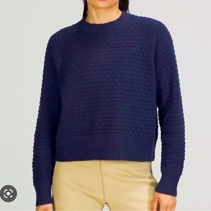 Lululemon Texture Play Crew Sweater size XS/S